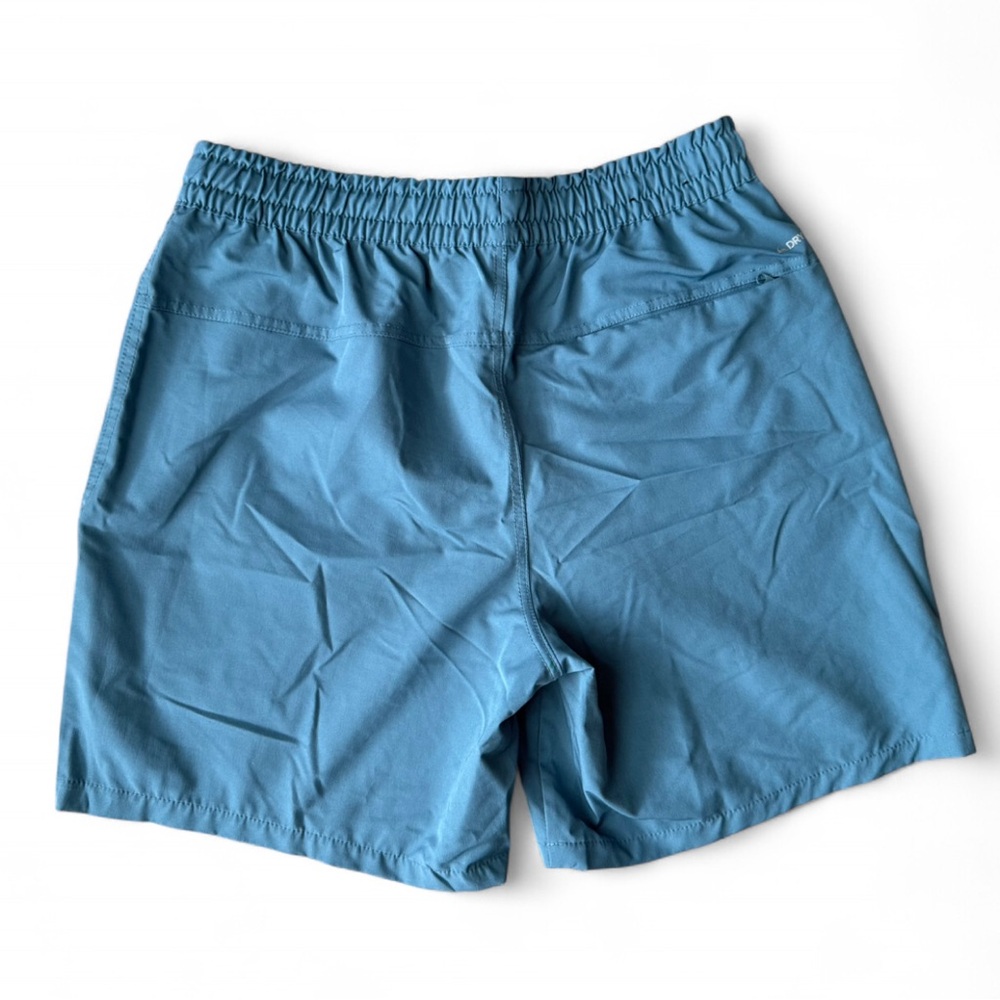 **SOLD** Quiksilver Blue Swim Trunks - Picture 5 of 8